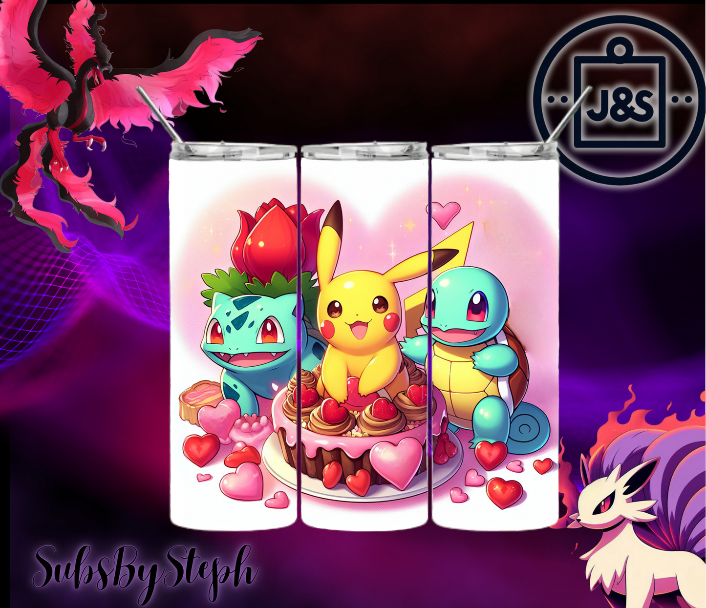 Valentine Theme Tumblers