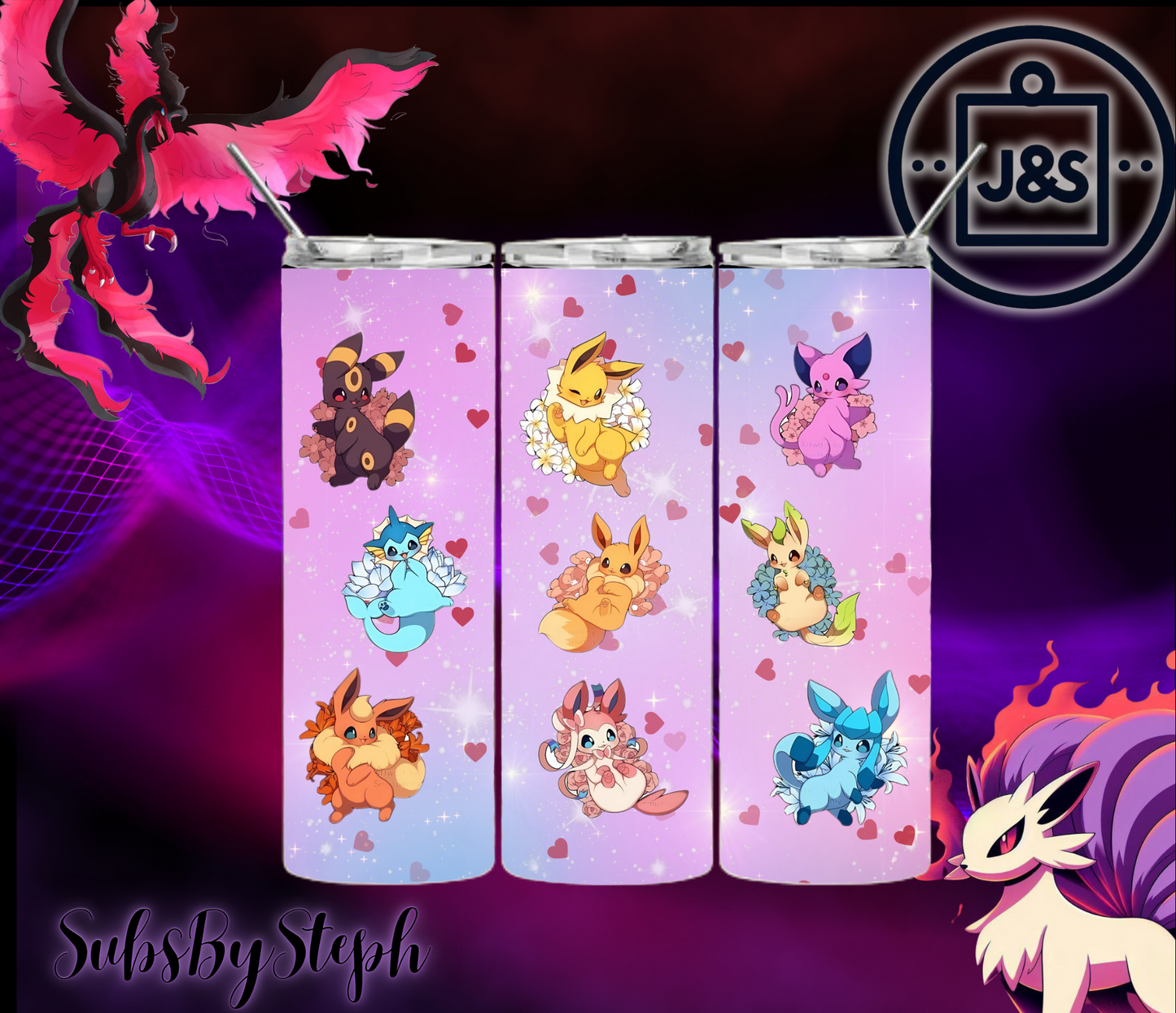 Valentine Theme Tumblers