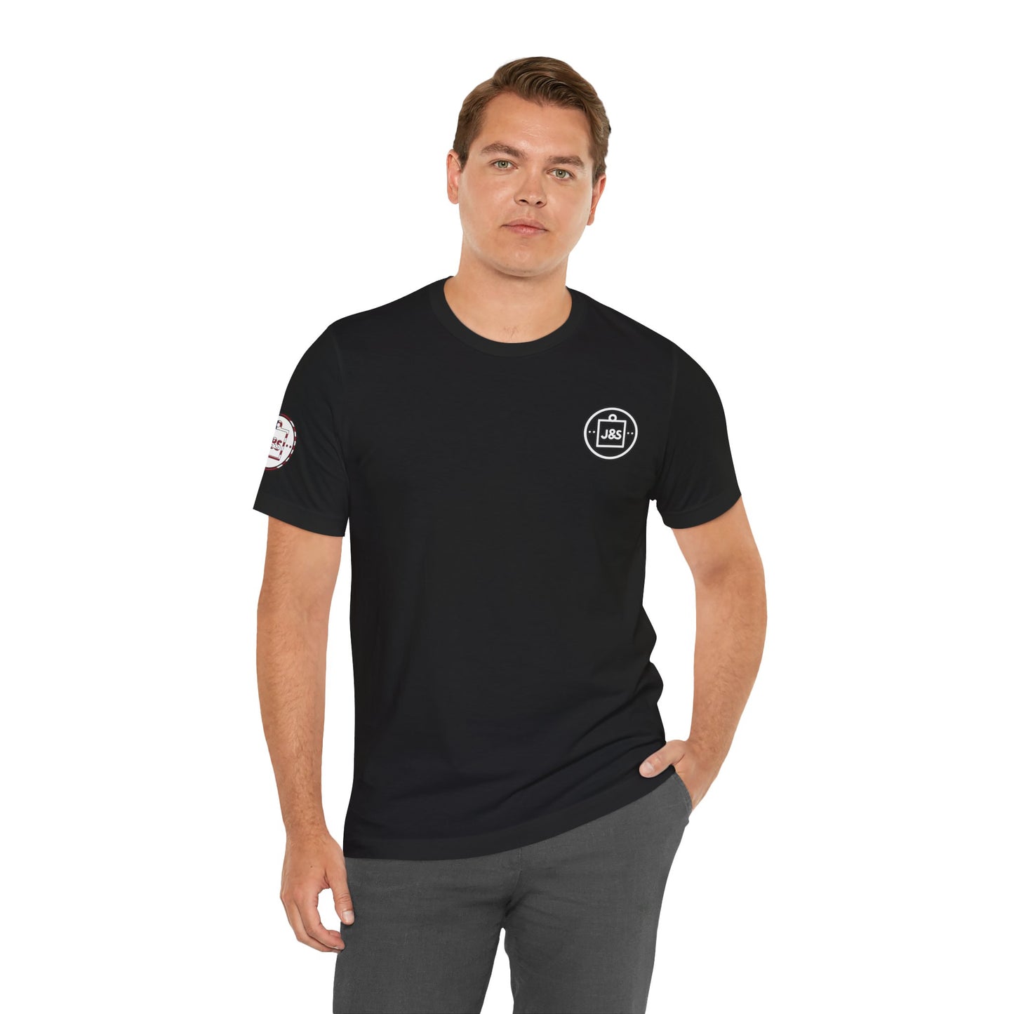 J&S Logo - Bella Canvas Ring Spun Cotton Tee Shirt