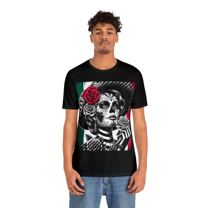 DOTD Mexico BG Rose Unisex Jersey Short Sleeve Tee