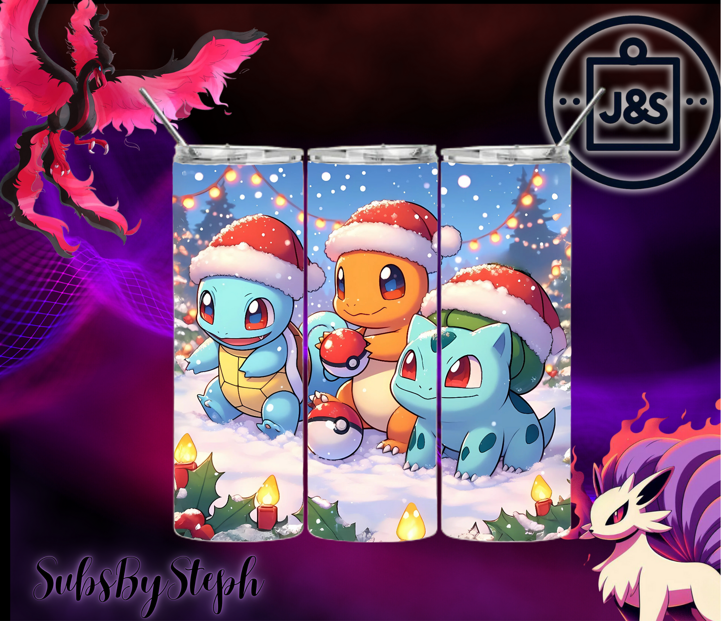 Christmas Theme Tumblers