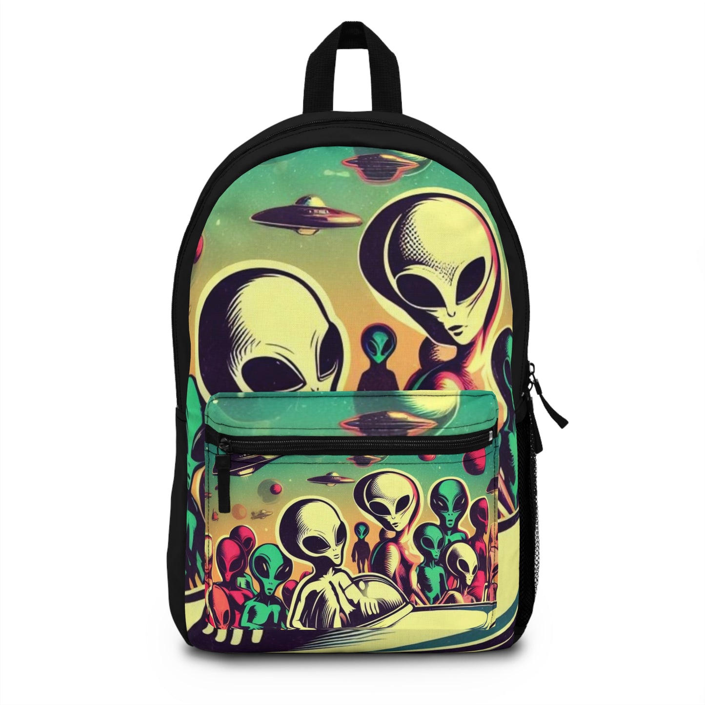 Retro Alien Backpack