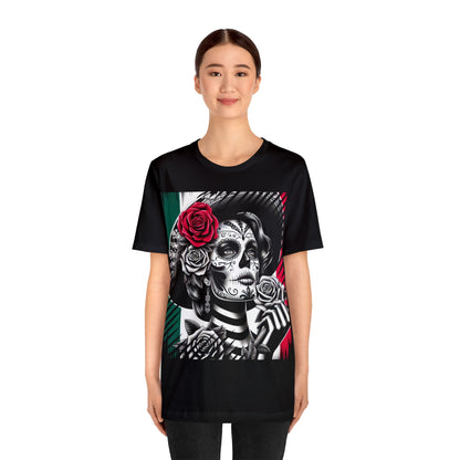 DOTD Mexico BG Rose Unisex Jersey Short Sleeve Tee