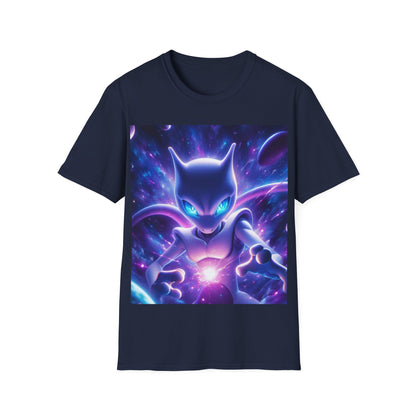 Blue Mew2 Unisex Softstyle T-Shirt