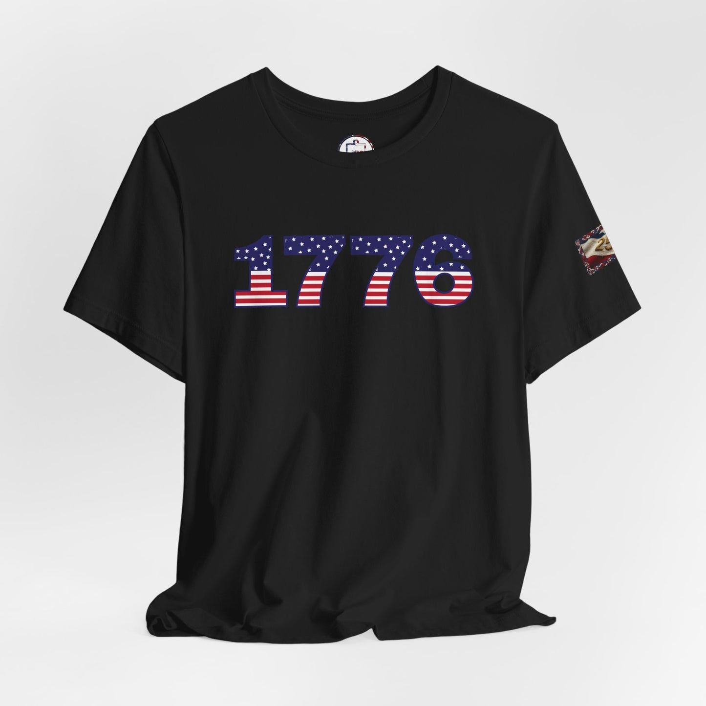 USA 250 1776 - Bella Canvas Ring Spun Cotton Tee Shirt