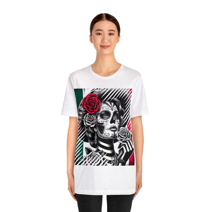 DOTD Mexico BG Rose Unisex Jersey Short Sleeve Tee