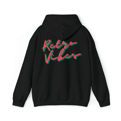 Retro Vibes Alien Unisex Heavy Blend™ Gildan Hooded Sweatshirt