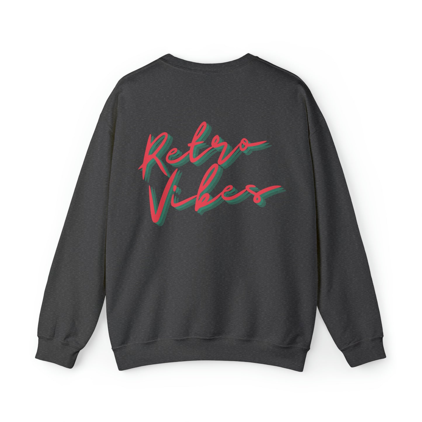 Retro Vibes Alien Unisex Heavy Blend™ Crewneck Sweatshirt Gildan