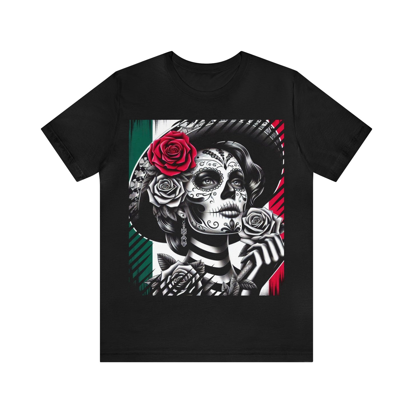 DOTD Mexico BG Rose Unisex Jersey Short Sleeve Tee