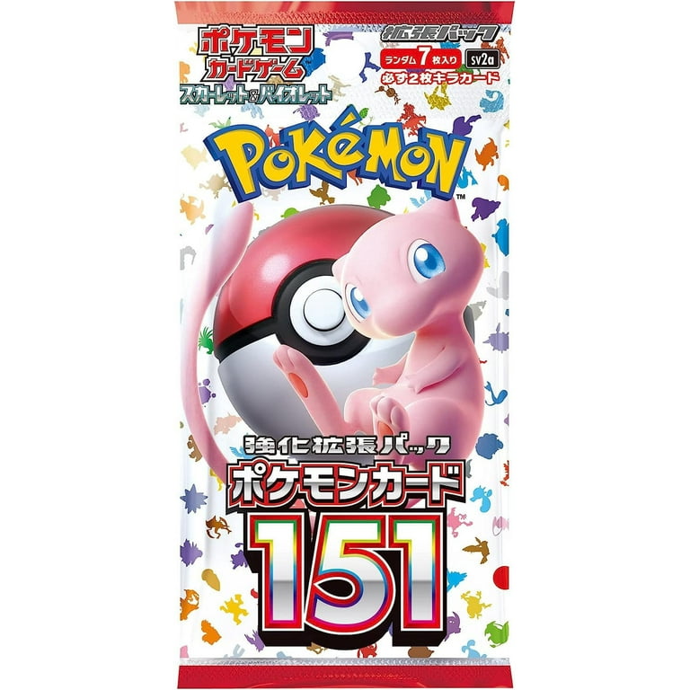 Japanese Scarlet Violet 151 Booster Pack