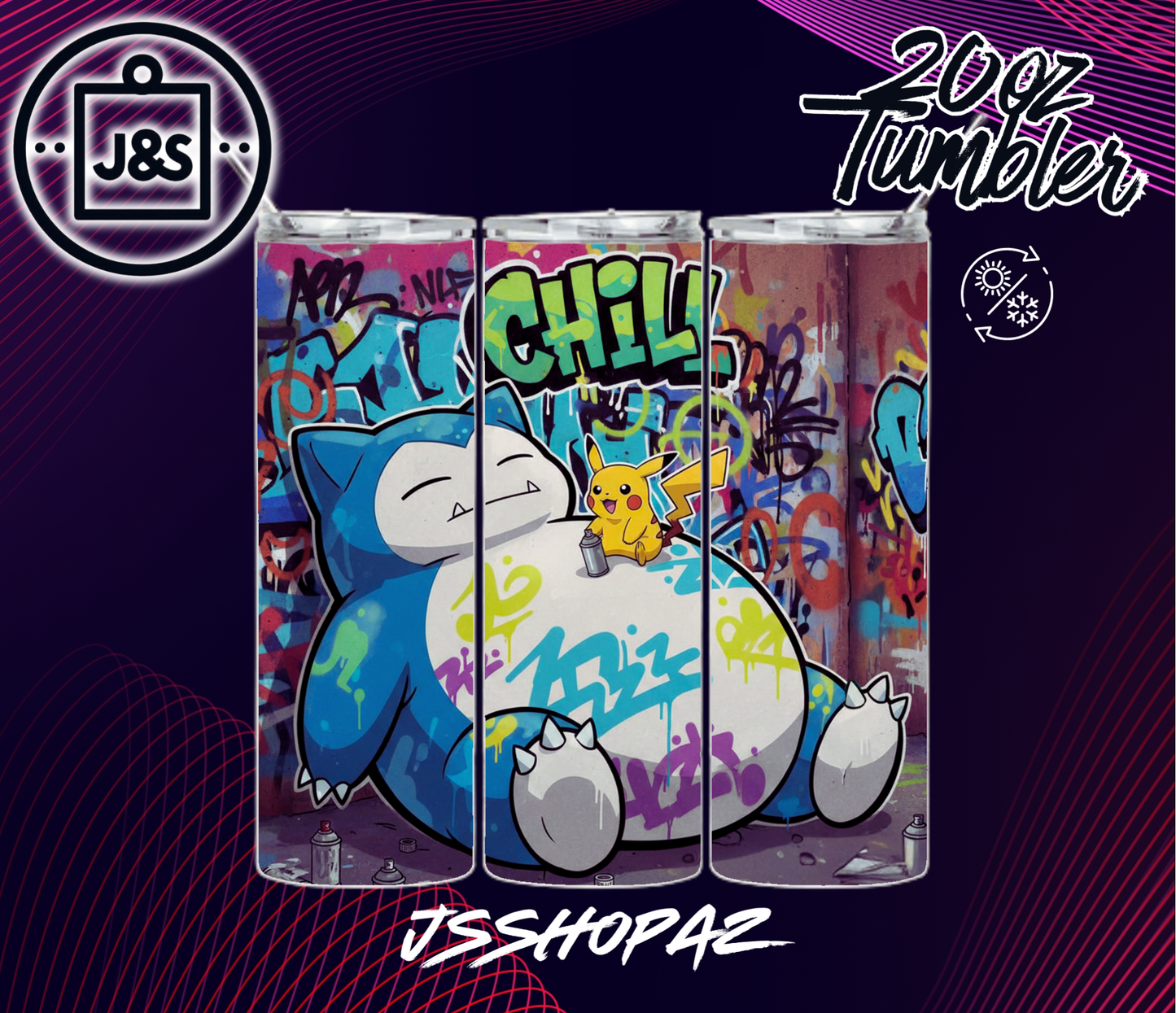 Pokemon Tumbler Designs