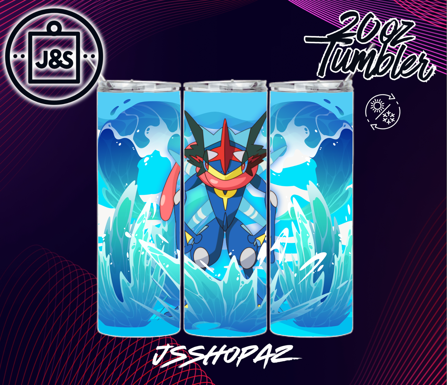 Pokemon Tumbler Designs