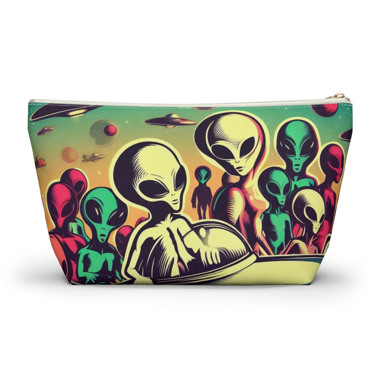 Retro Aliens Accessory Pouch