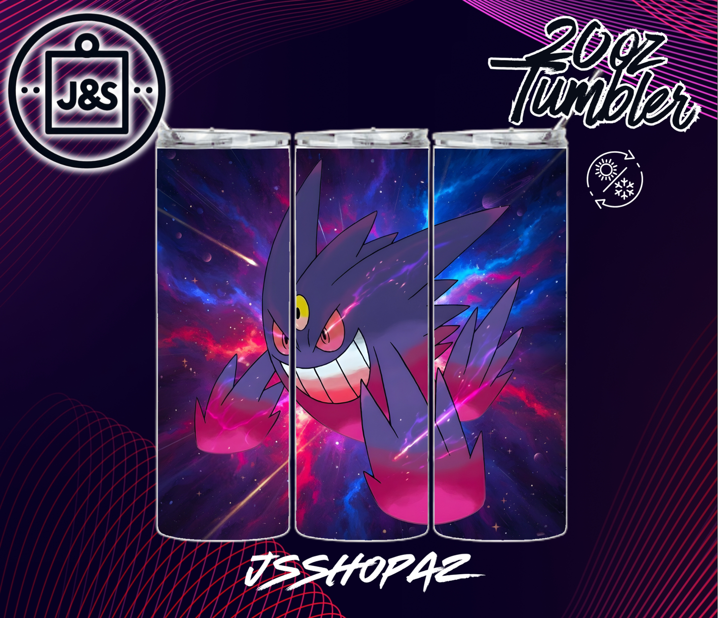 Pokemon Tumbler Designs