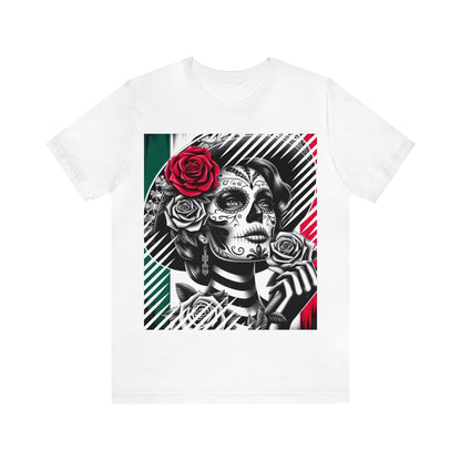 DOTD Mexico BG Rose Unisex Jersey Short Sleeve Tee