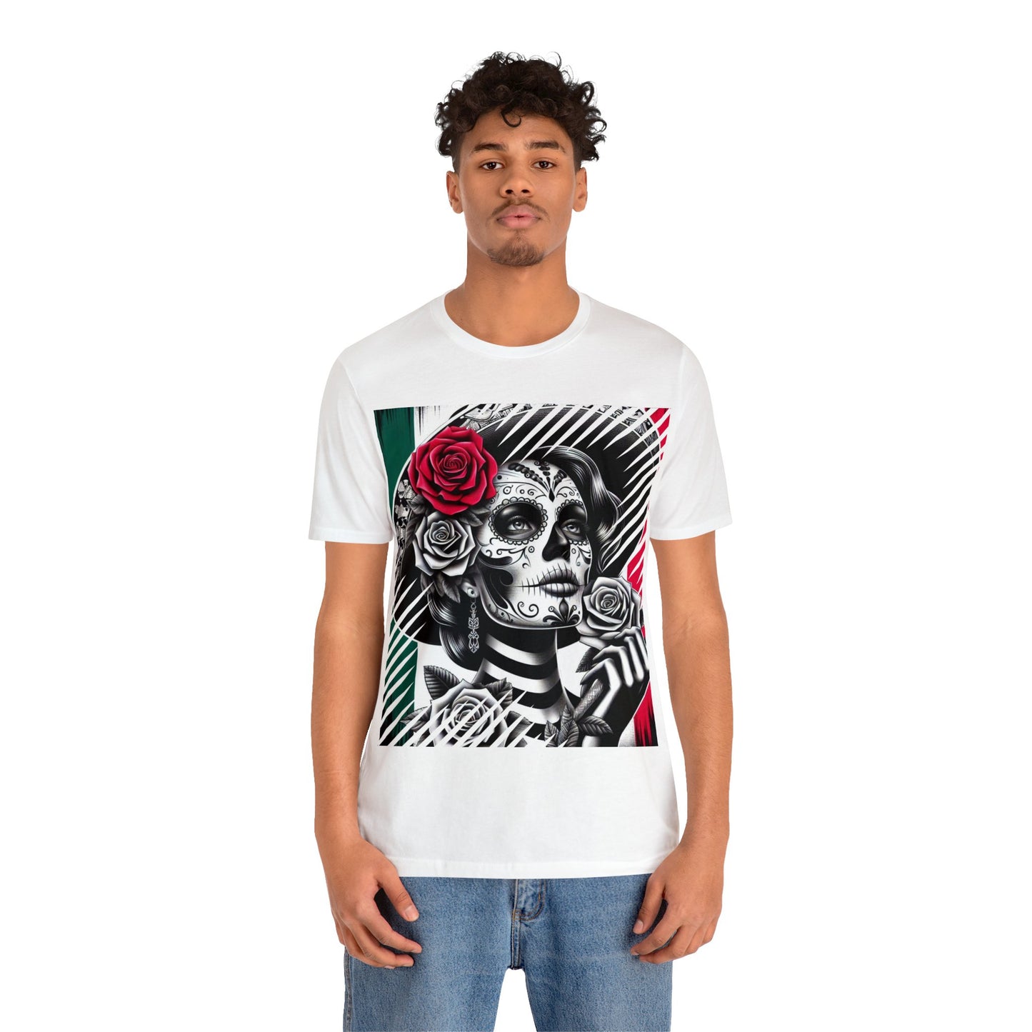 DOTD Mexico BG Rose Unisex Jersey Short Sleeve Tee